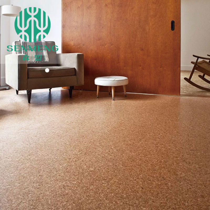 Eco-Friendly Cork Floor Tiles for Warm Quiet Sustainable Interiors