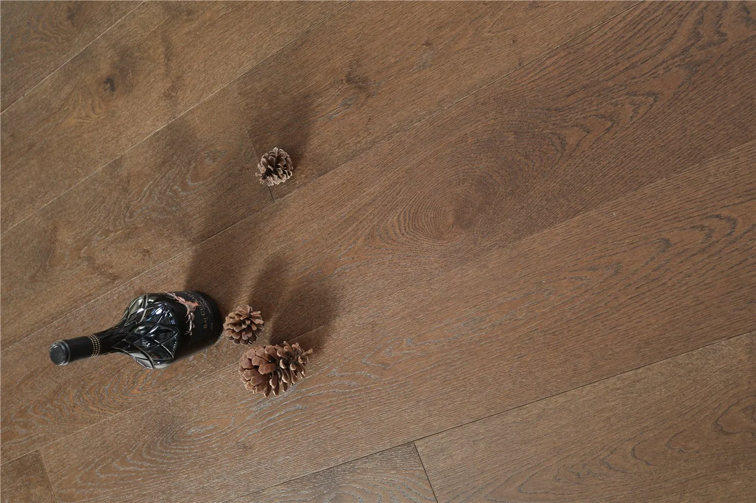 North European Nordic Oak Underfloor Heating Water-Proof Three Layer Household E0 Engineered Wood Flooring