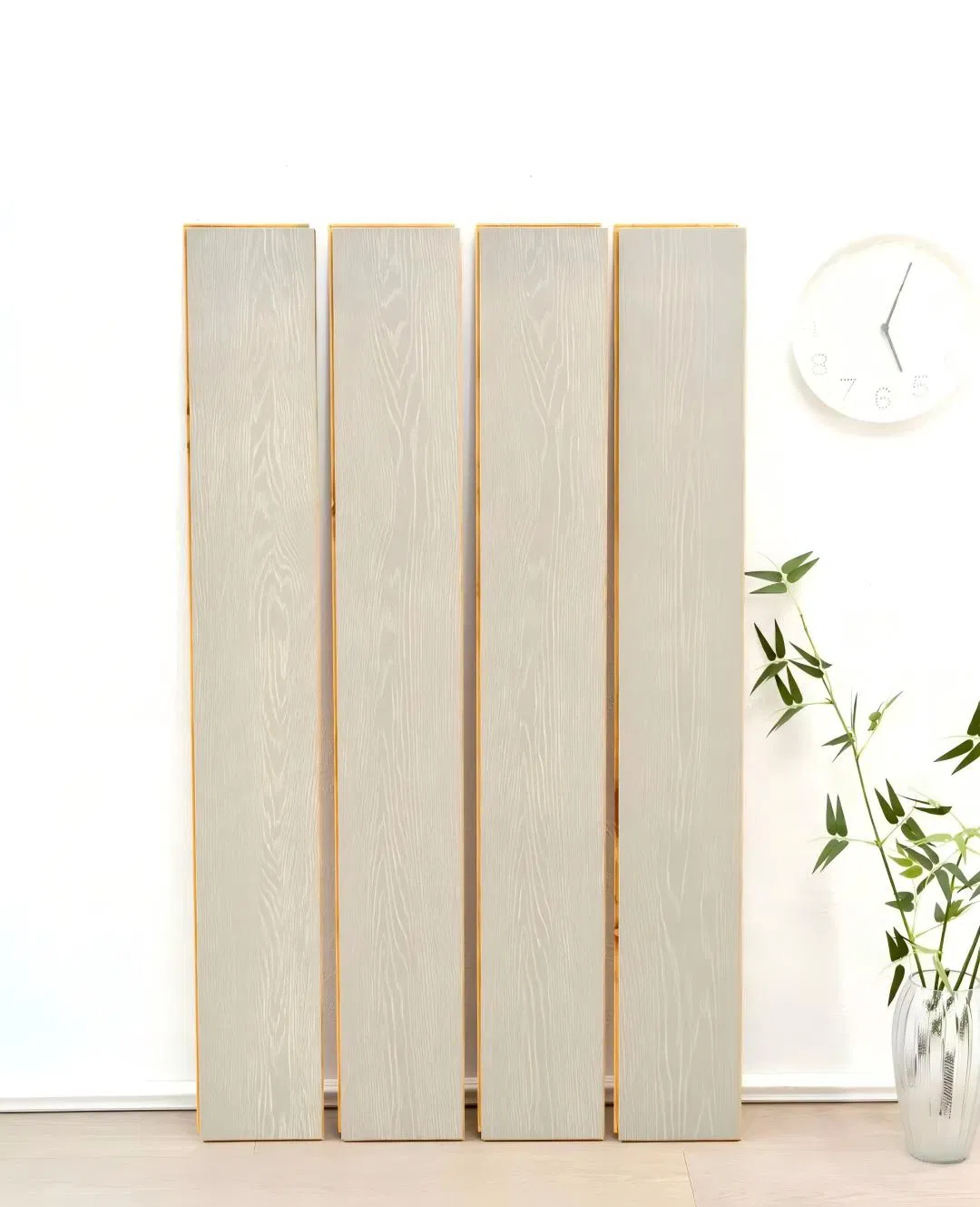 Soft Silent Cork-Backed Laminate Flooring for Children's Playrooms and Quiet Library Spaces