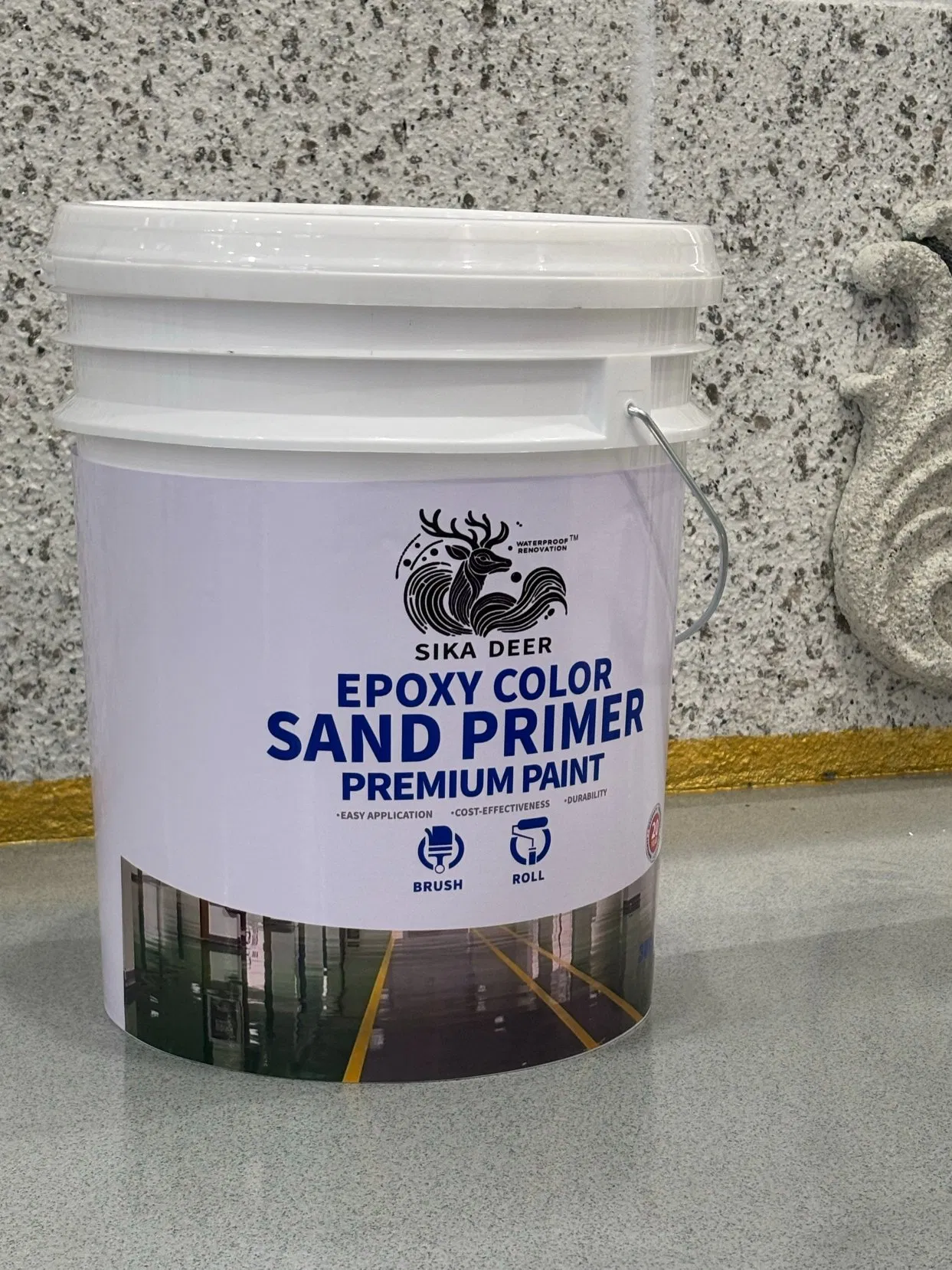 Versatile Epoxy Sand Color Floor Coating for Long-Lasting Protection