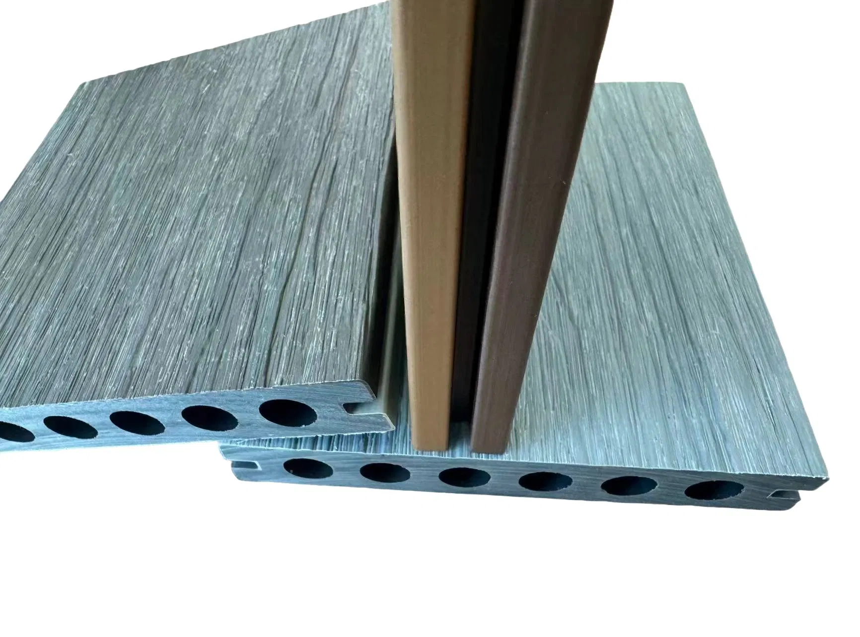 New-Style Slip Resistance Stain Resistant Double-Color Deck Termite Proof Outdoor Floor Decoration