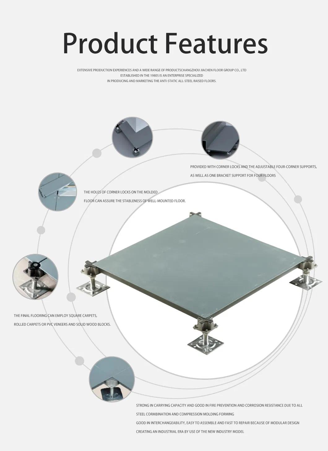 Raised Access Floor Detail 3