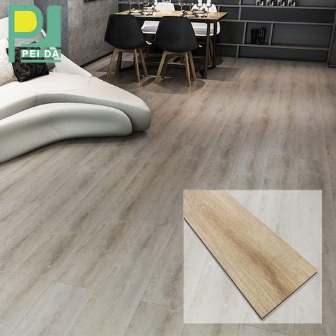 Commercial Wooden PVC Vinyl Floor Spc Plank