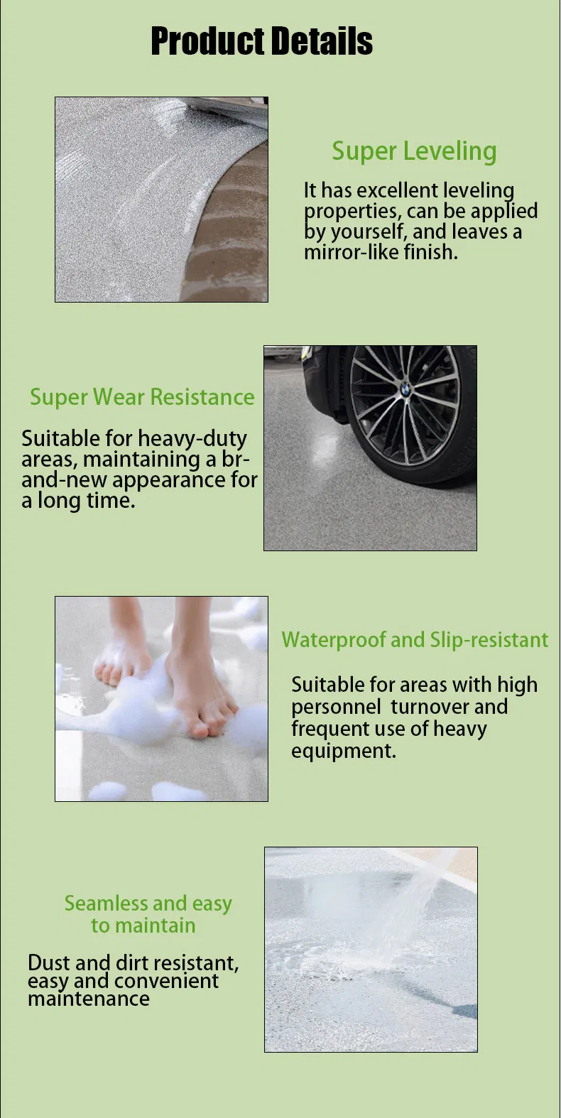 Epoxy Sand Color Floor Coating 2