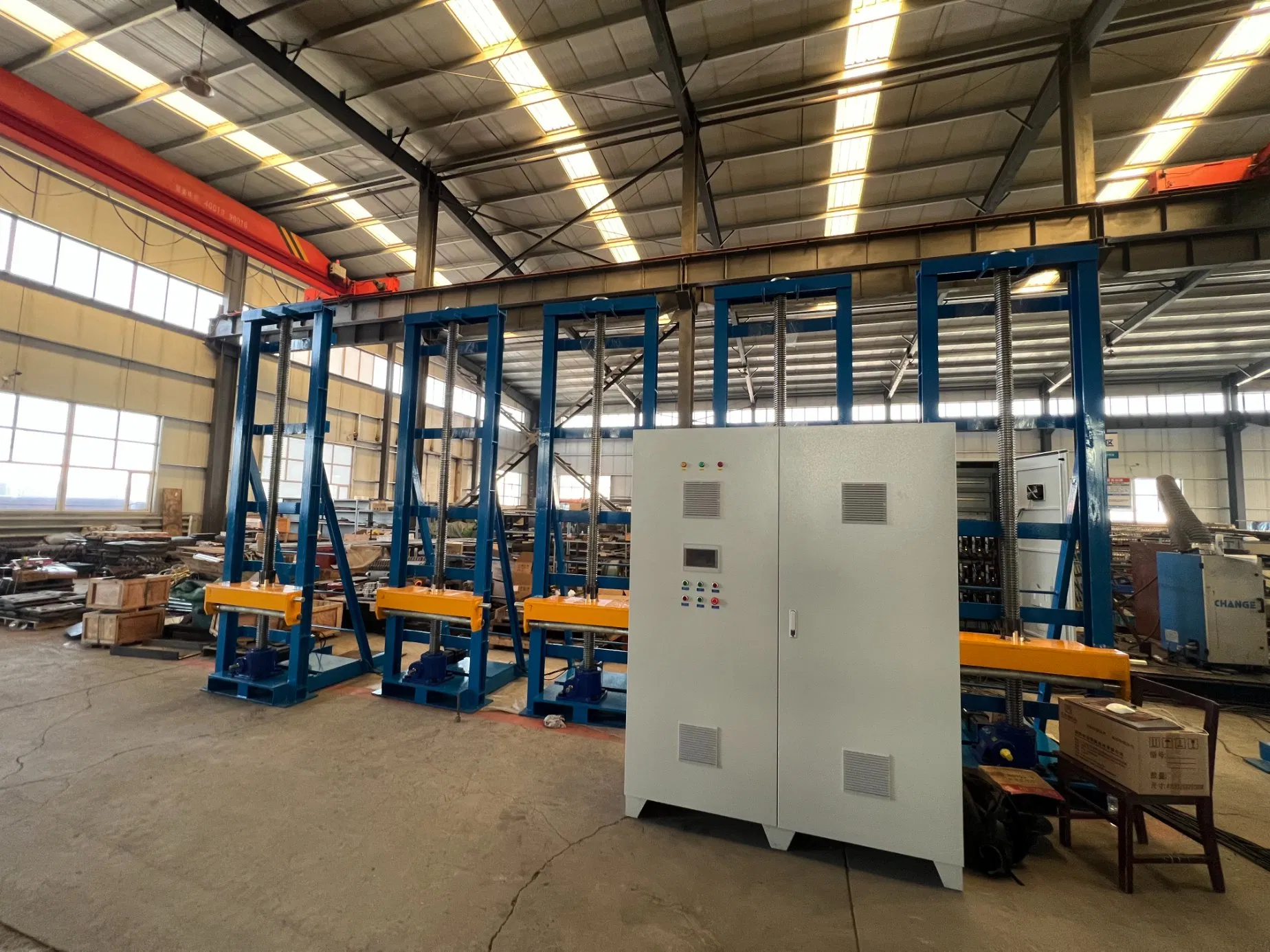 Heavy Duty Spiral Lifting Jack for Enamel and Epoxy Coated Steel Tanks