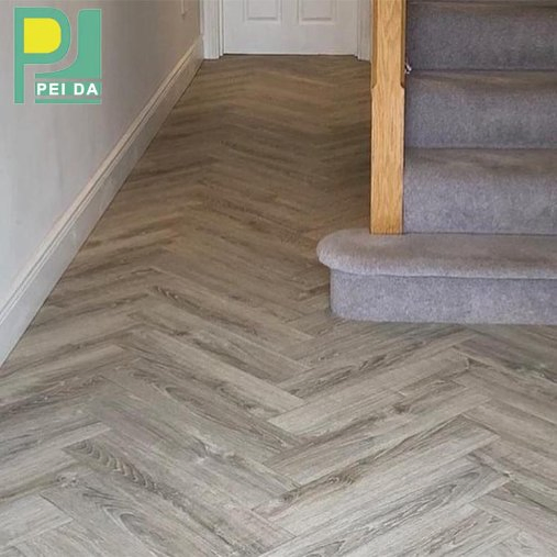 Waterproof Wooden Click Plastic Vinyl Floor Planks for Apartment 8mm Spc Floor