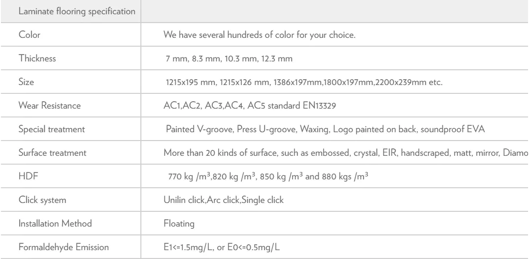 Flooring Specification 1