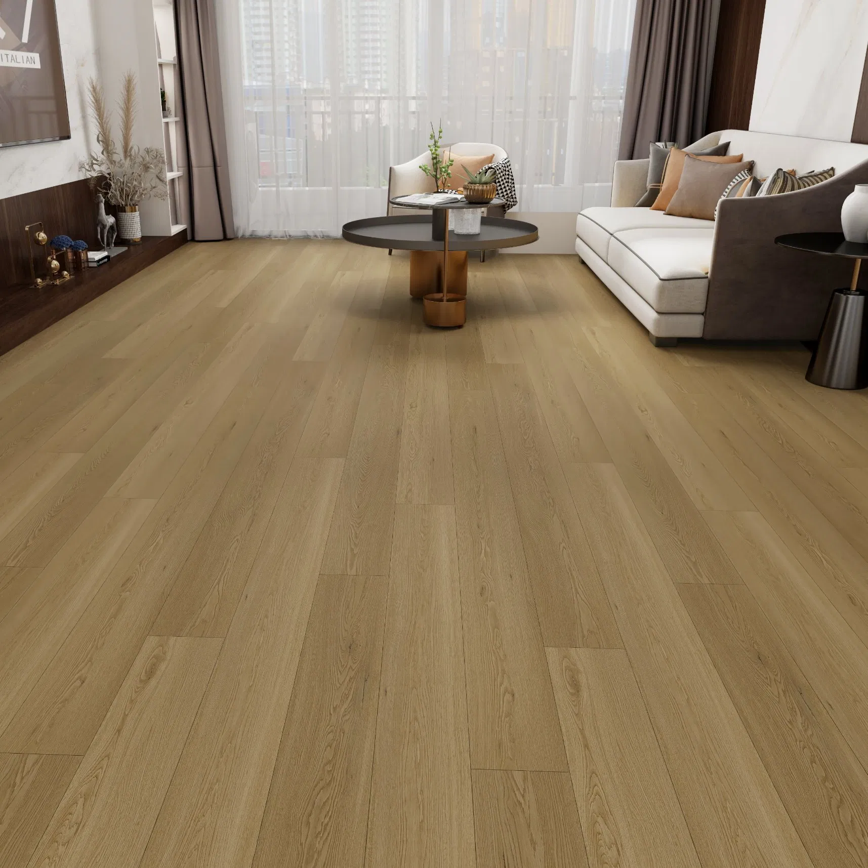 Luxury Vinyl Floor Tile Texture Piso PVC Spc Flooring Tile Panel Plank Super High Cost Performance Hot in Norway Vinylgulv Spc