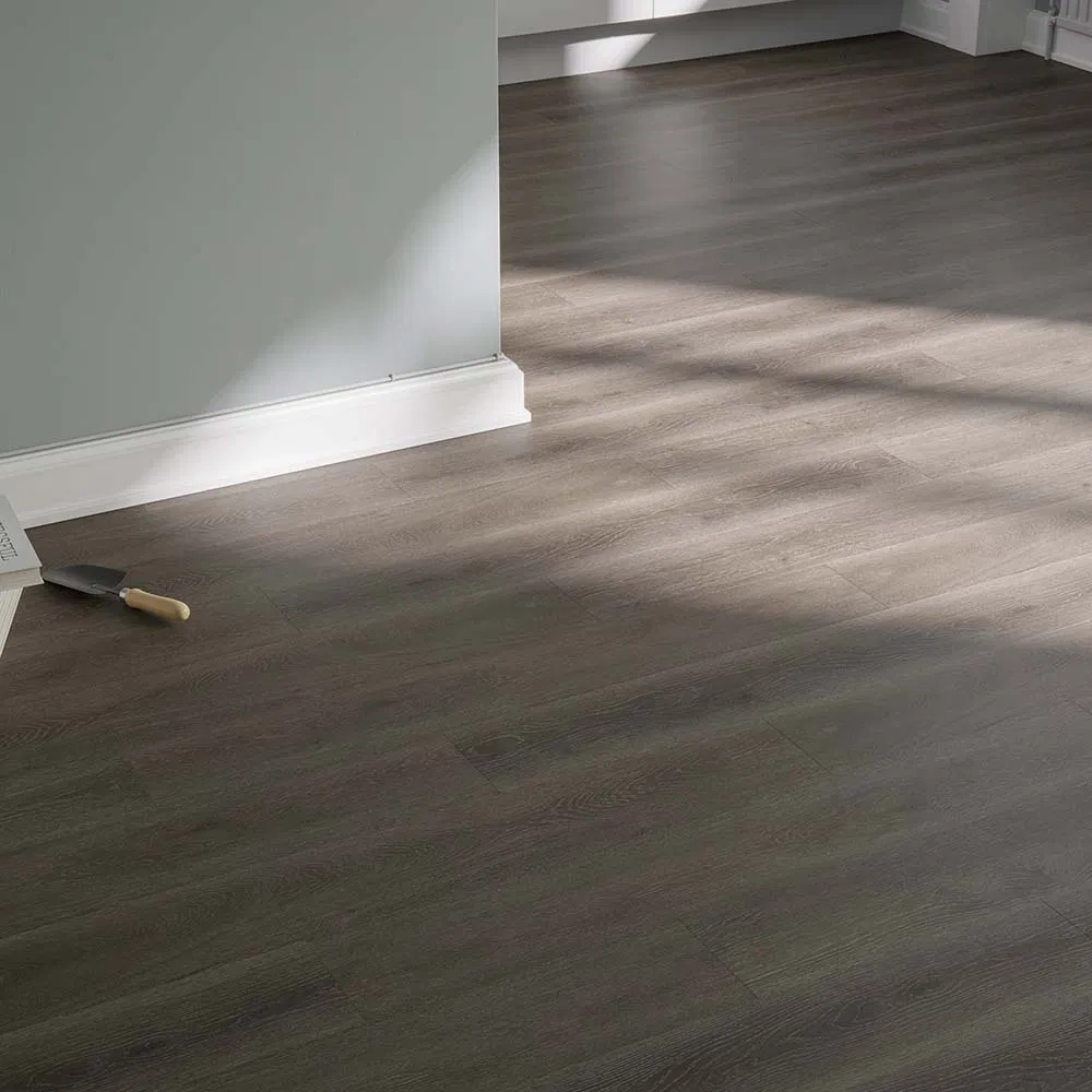 New Innovation Oak Timber Wood Veneer Spc Flooring Vinyl PVC Plank