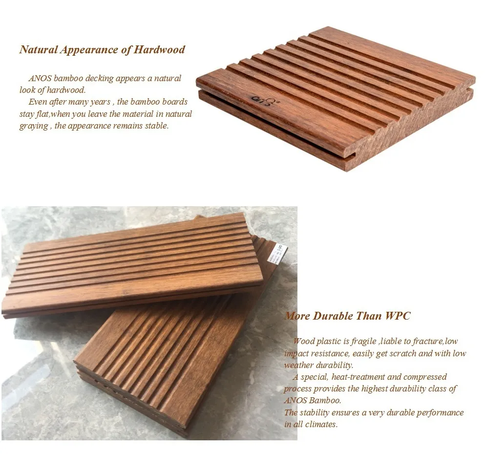 Bamboo Decking Material