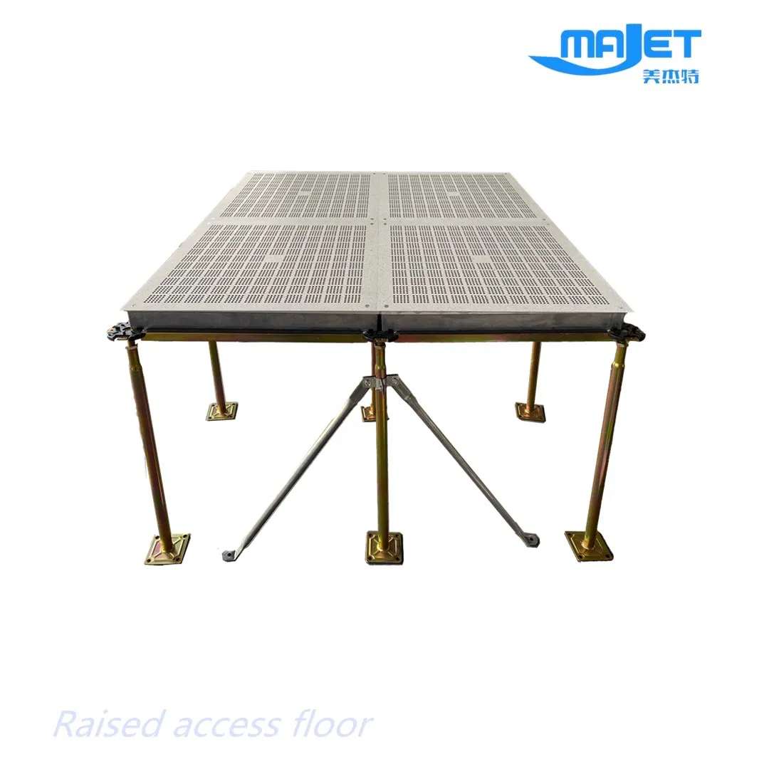 Aluminum Raised Access Floor with HPL/PVC Anti Static / 1250lbs 2000lbs /Clean Room/Electronic Work Plant /Datacenter