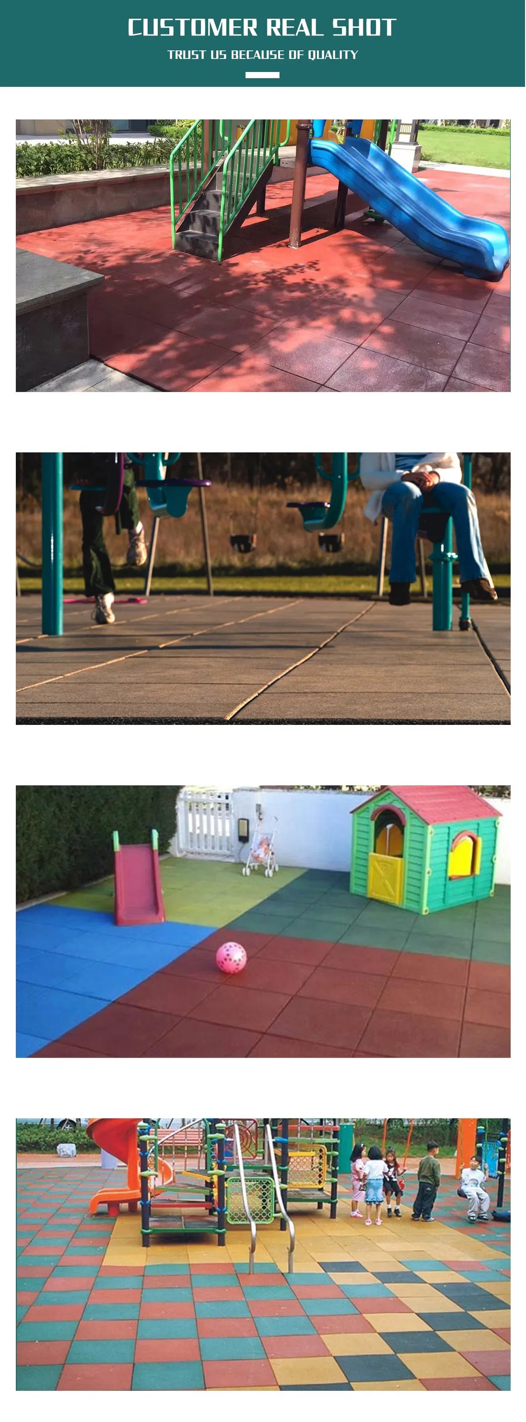 Outdoor Rubber Tiles