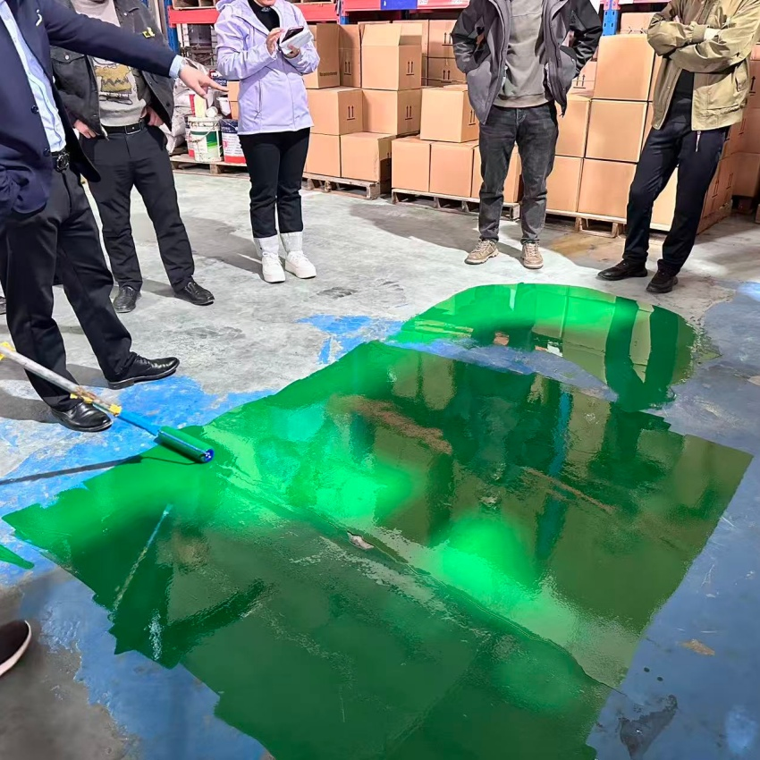 Epoxy Self-Leveling Garage Large Area