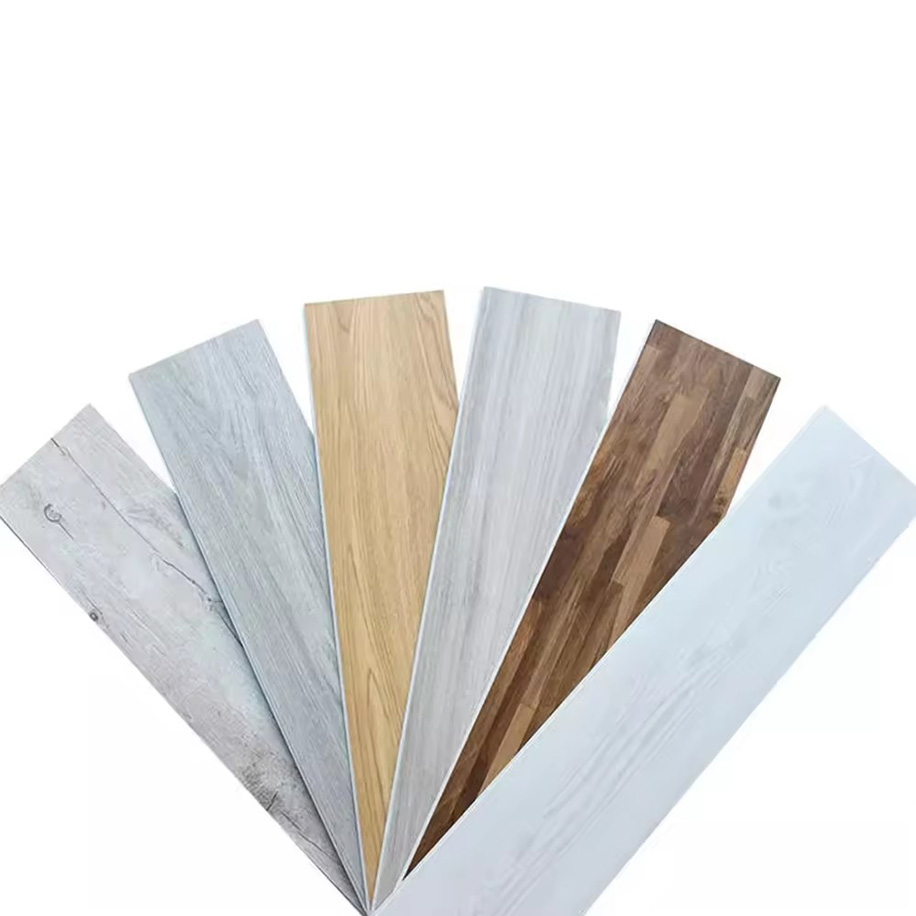 Embossed Eir Composite Fireproof Vinyl Plank for Indoors Hospital Hotel PVC Click