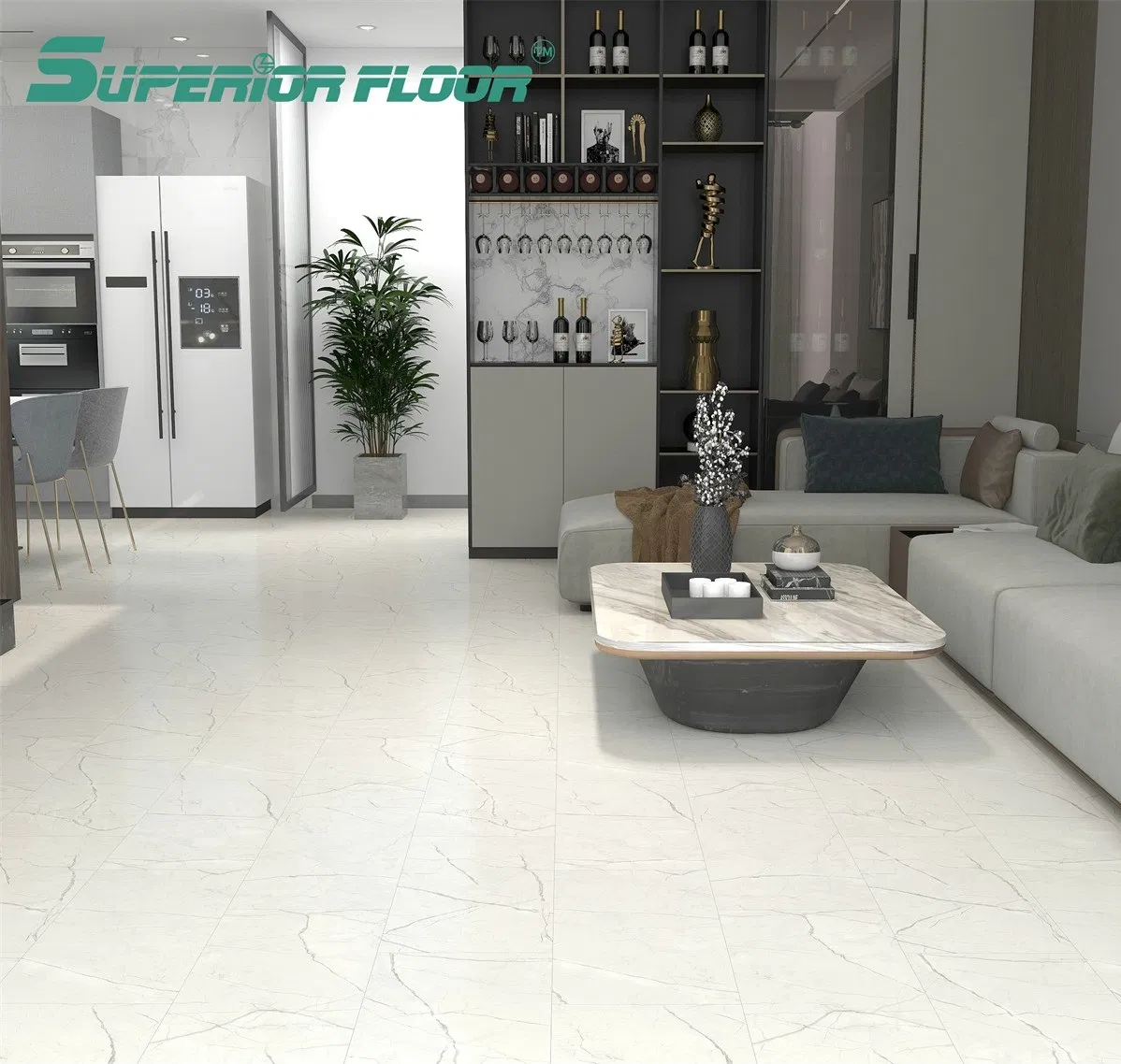 Stable Performance Spc Vesdura Vinyl Planks for Kitchen Room