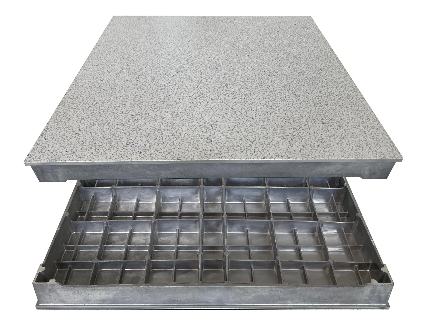 Factory Price High Quality Clean Room Conductive Perfortaed Raised Access PVC/HPL Aluminum Panel Anti-Static Floor Flooring