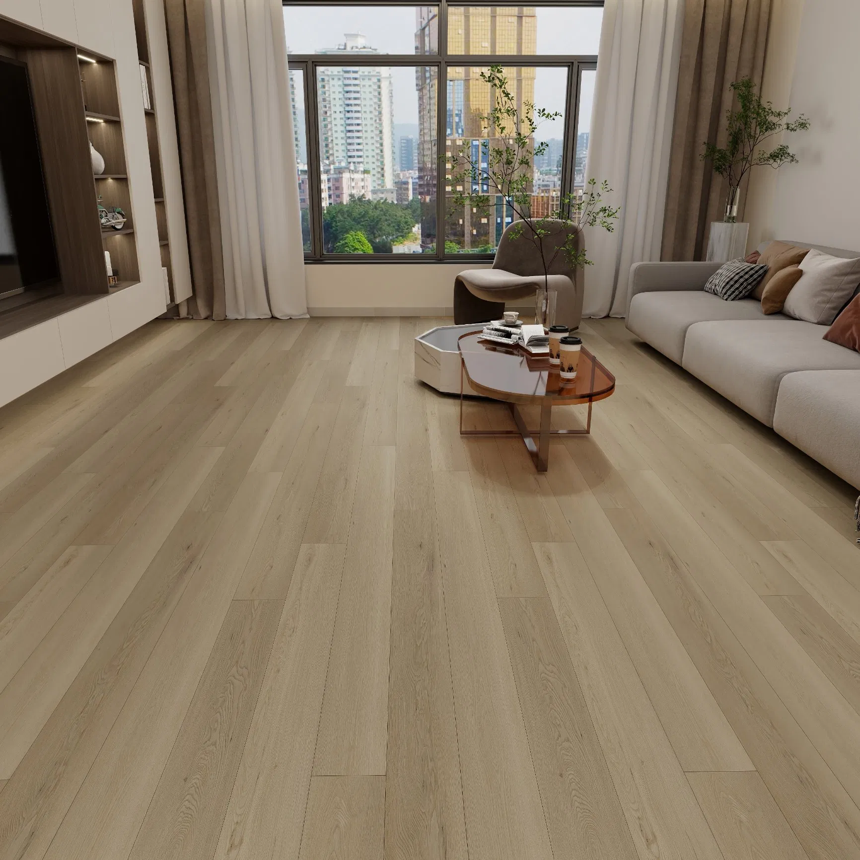 Luxury Vinyl Floor Tile Texture Piso PVC Spc Flooring Tile Panel Plank Super High Cost Performance Hot in Norway Vinylgulv Spc