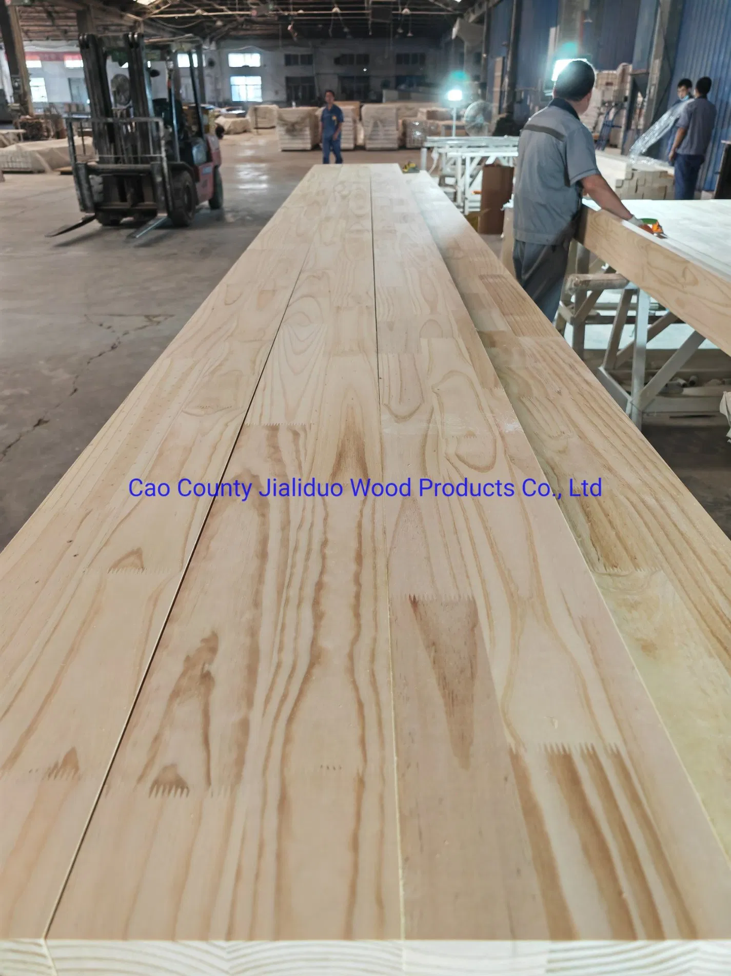 Natural Rubber Wood/Paulownia/Poplar Finger Jointed Board Planks