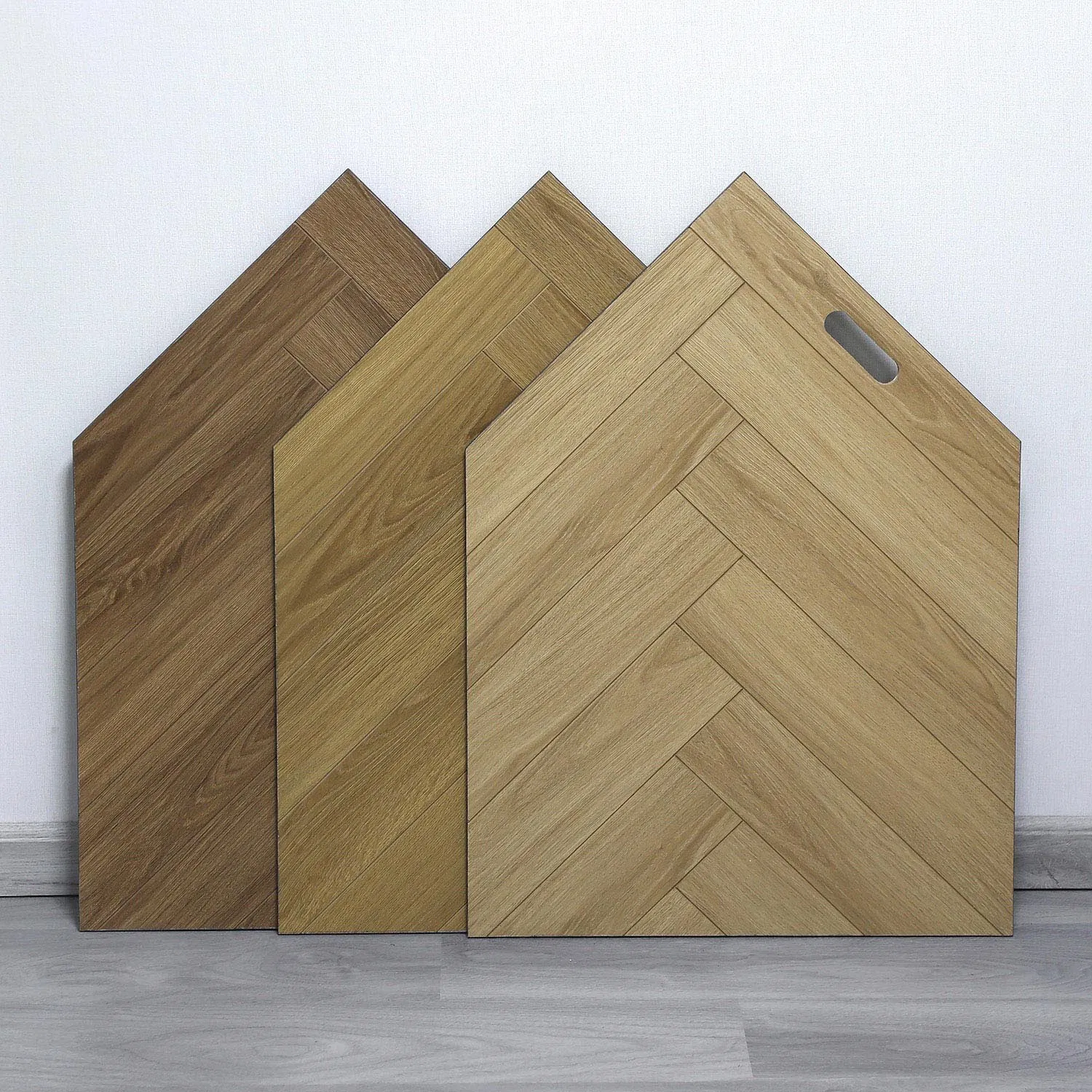 European-Style V-Shaped Waterproof Wearable HDF Engineered Wood Laminate Floor