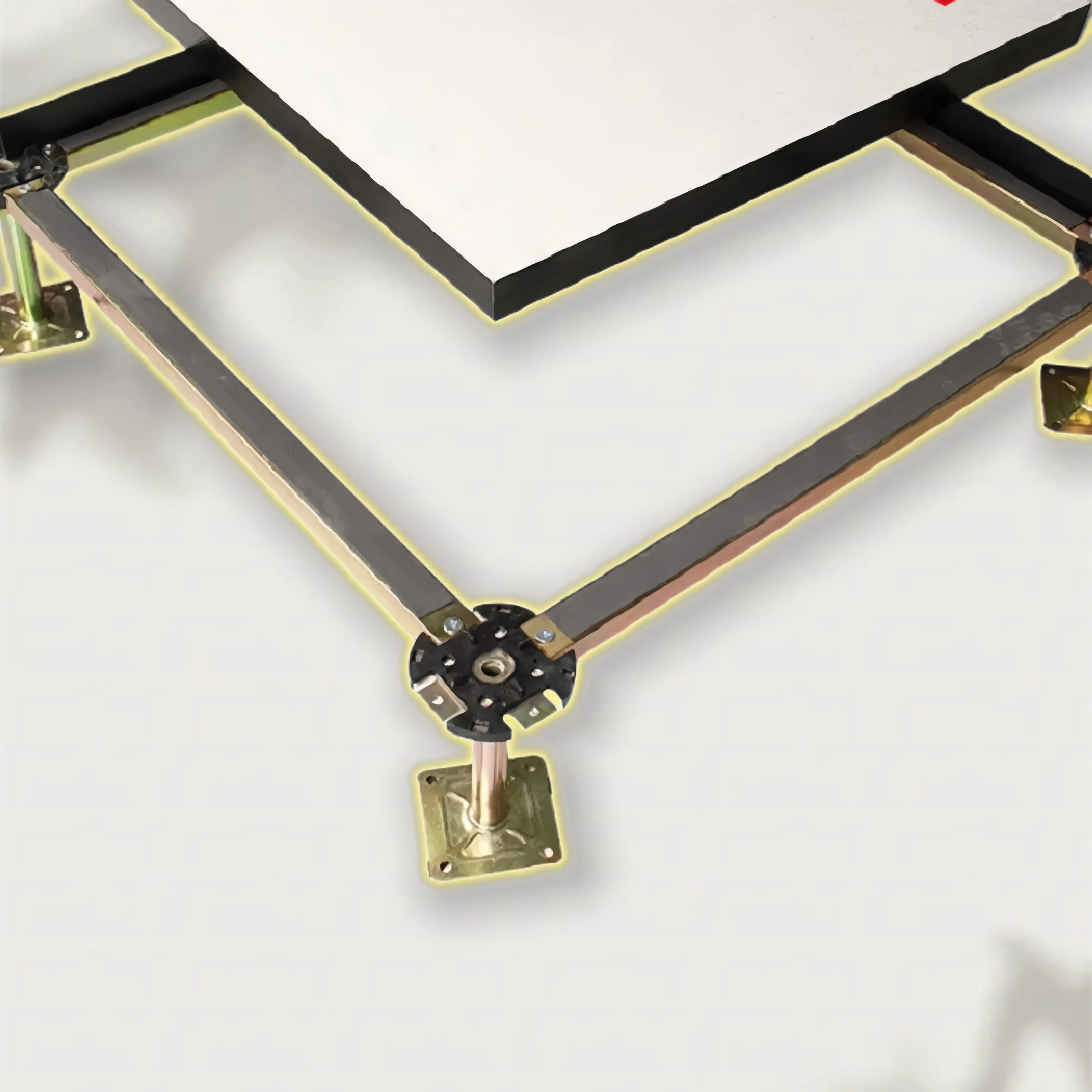 Lingding Dust-Free Anti-Static Floor: Calcium Sulfate PVC Finish for Optical Lens Clean Rooms – Bulk Stock