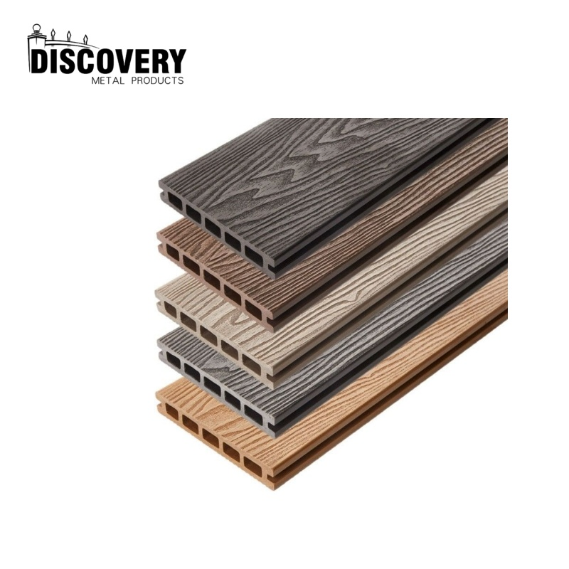 Waterproof Factory Sales WPC Decking Thick Wood Plastic Composite Outdoor Flooring Anti-Slip UV Resistant for Garden Poolside