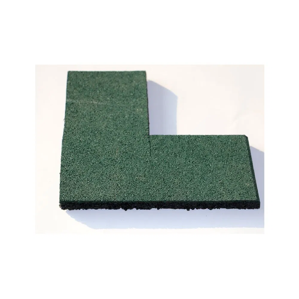 1mx1m Outdoor Playground Gym Recycled Rubber Flooring Mat Tile