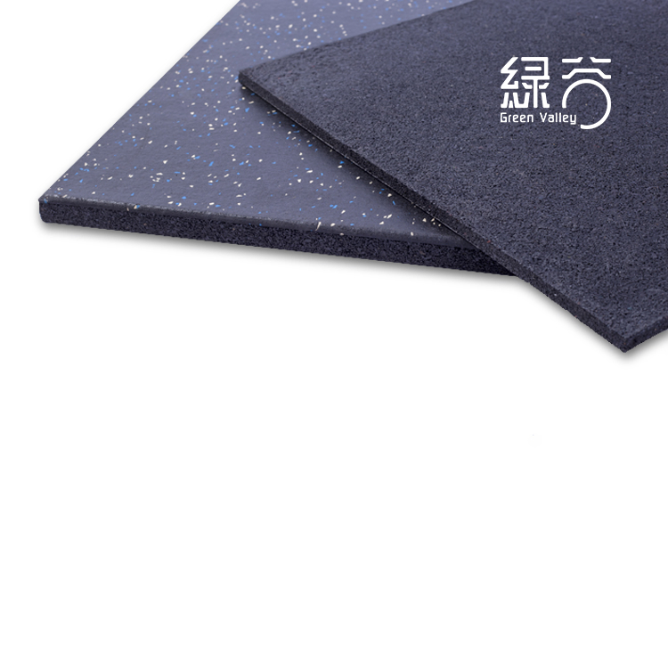 Safety Recycled Gym Tiles Heavy Duty Area Shock Absorbing Rubber Flooring/Rubber Tiles for Sports Venues/Home/Playground/Gym Heavy Weight Area