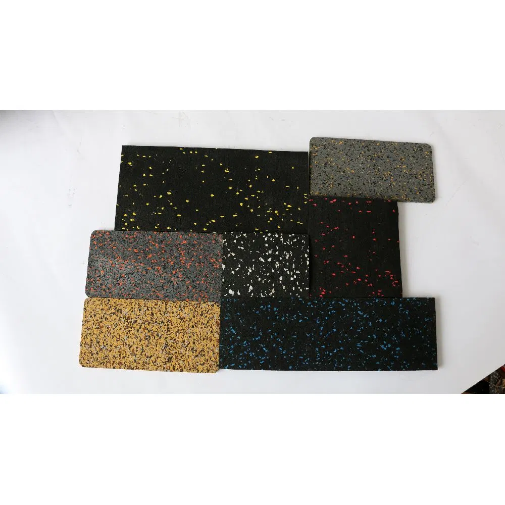 Recycled Gym Flooring Rubber Tile