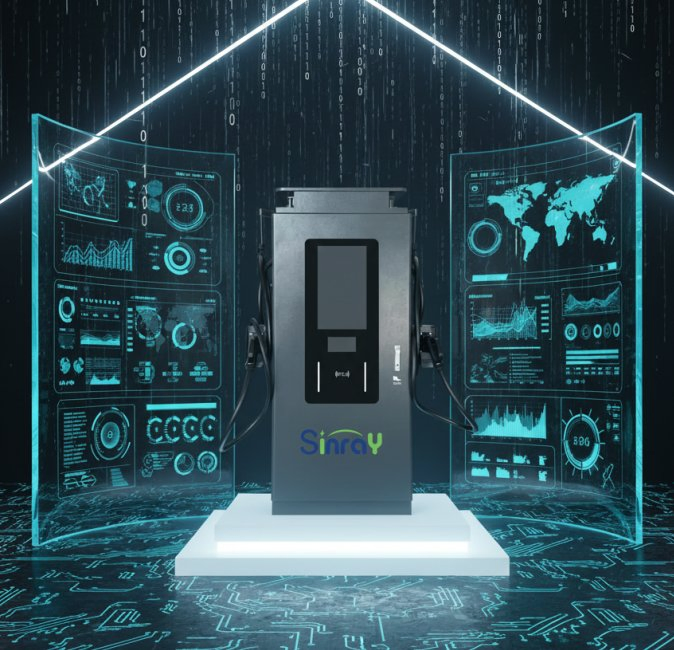 K070 Commercial EV Charging System with Dual Power Outputs