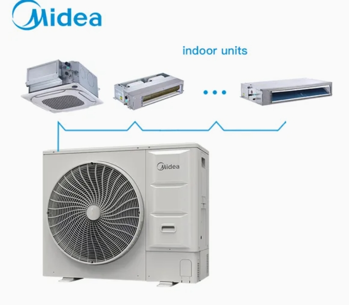 Midea Ar Condicionado V8 Mini Intelligent Maintenance Tool 10kw Commercial DC Inverter Vrf Outdoor Air Conditioner Unit