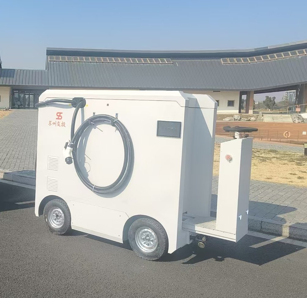 Mobile/Portable/Movable EV Charger Electric Car Vehicle Charger for Road Rescue DC Fast Charging Station 60kw 90kw 132kwh