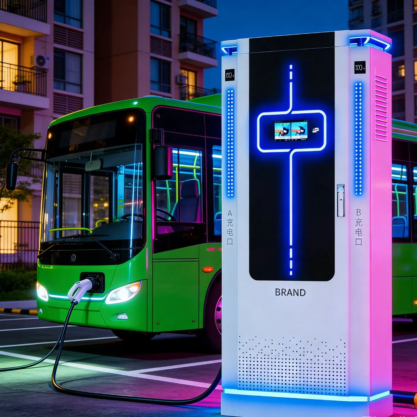 Ocpp Smart High Power Commercial Charging Station