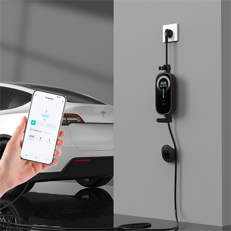 Portable EV Charger DC 7kw Type2 for Byd Home EV Charge Point Fast Charging