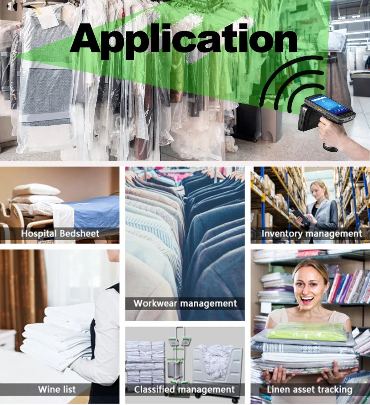 UHF RFID Laundry Tag/Washable Laundry Coin Tag, High Temp Resist