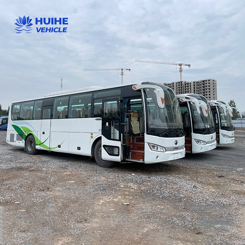 China Used Buses and Coaches Diesel 50 Seater 60 Seater Buses for Sale Yu Tong