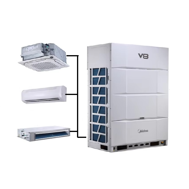 Midea DC Inverter Air-Conditioner Vrf System Cooling and Heating System Indoor Outdoor Unit Cost Effective High Quality