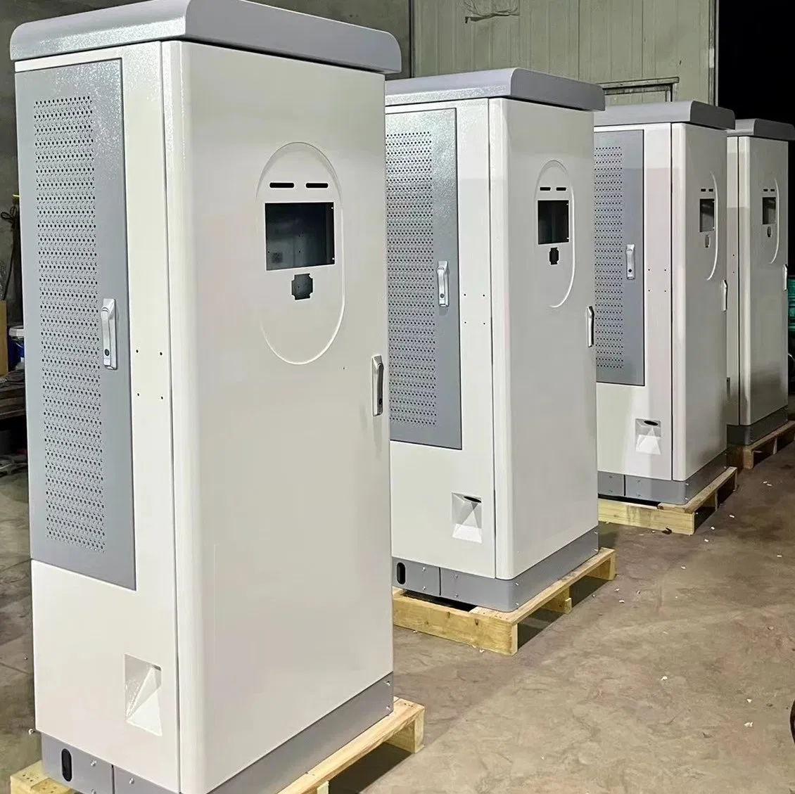 EV Charging Station Enclosures Manufacturing Stainless Steel Cabinets for Outdoor Environments