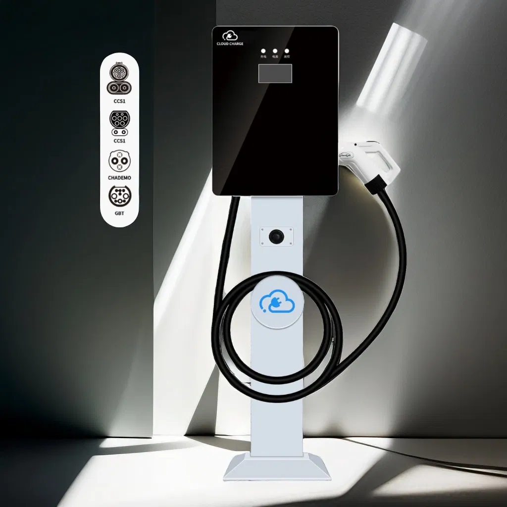 Customized IP54 Waterproof Energy-Efficient Wall Floor Mounted 20 30 40kw DC EV Electric Vehicle Car Charging Solutions Infrastructure Station Charger for Cars