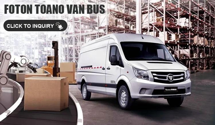 Foton Toano Van Bus Front View