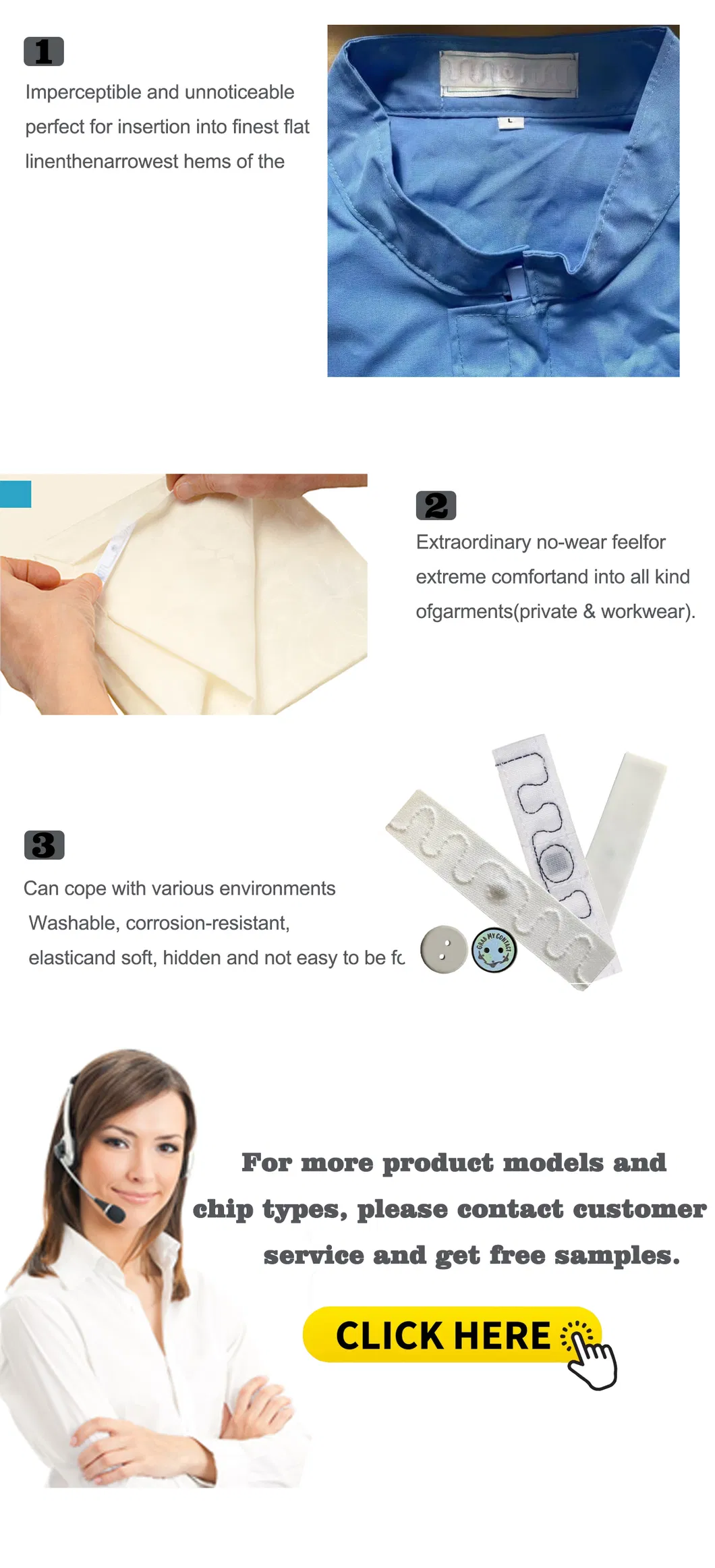 Washable Laundry Coin Tag