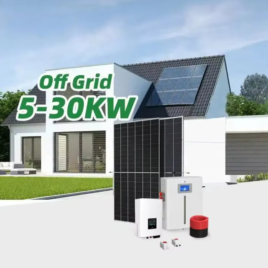 Wholesale 3kw 5kw 6kw 10kw 12kw 15kw 20kw 30kw 50kw 100kw Solar Power System with Complete Kits for Home Energy Storage Hybrid on/off Grid Inverter