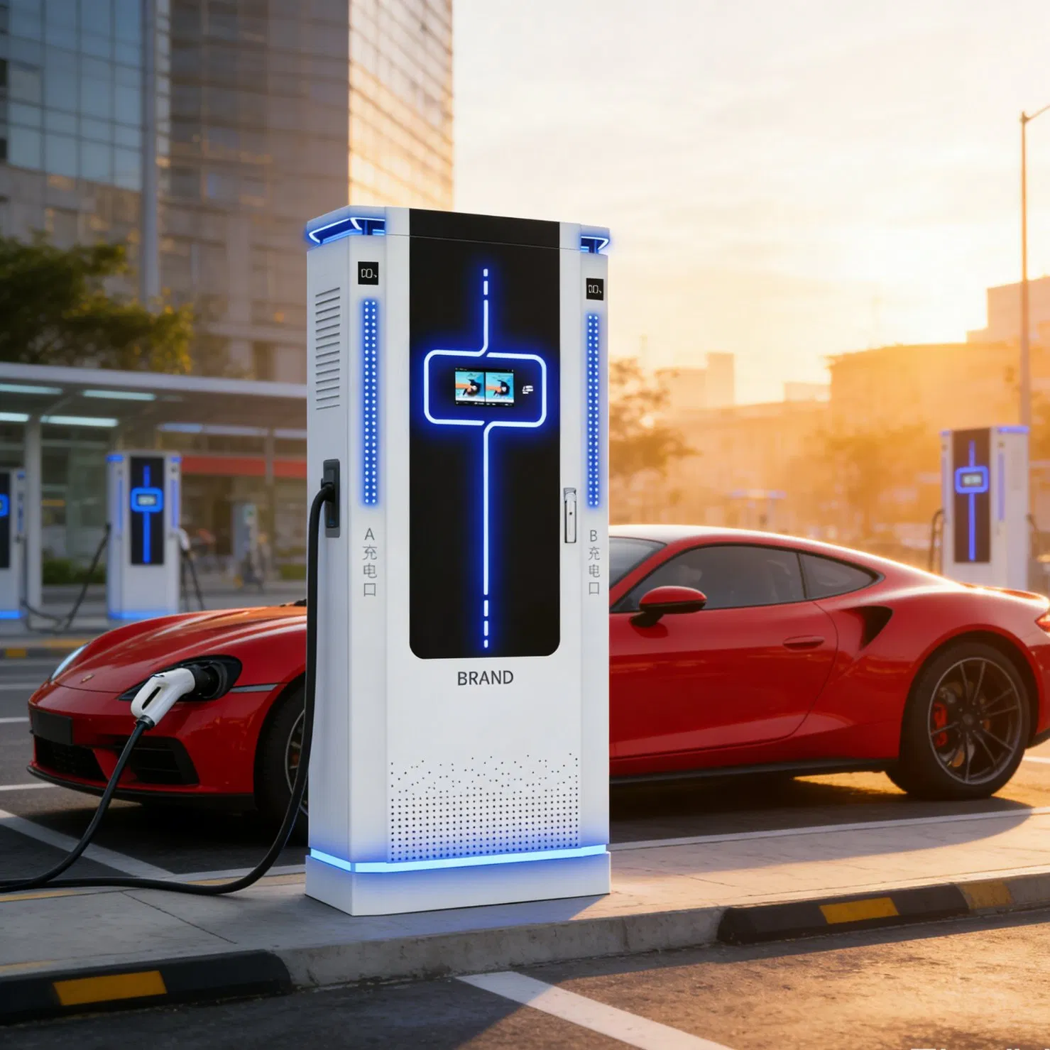 Ocpp Smart High Power Commercial Charging Station