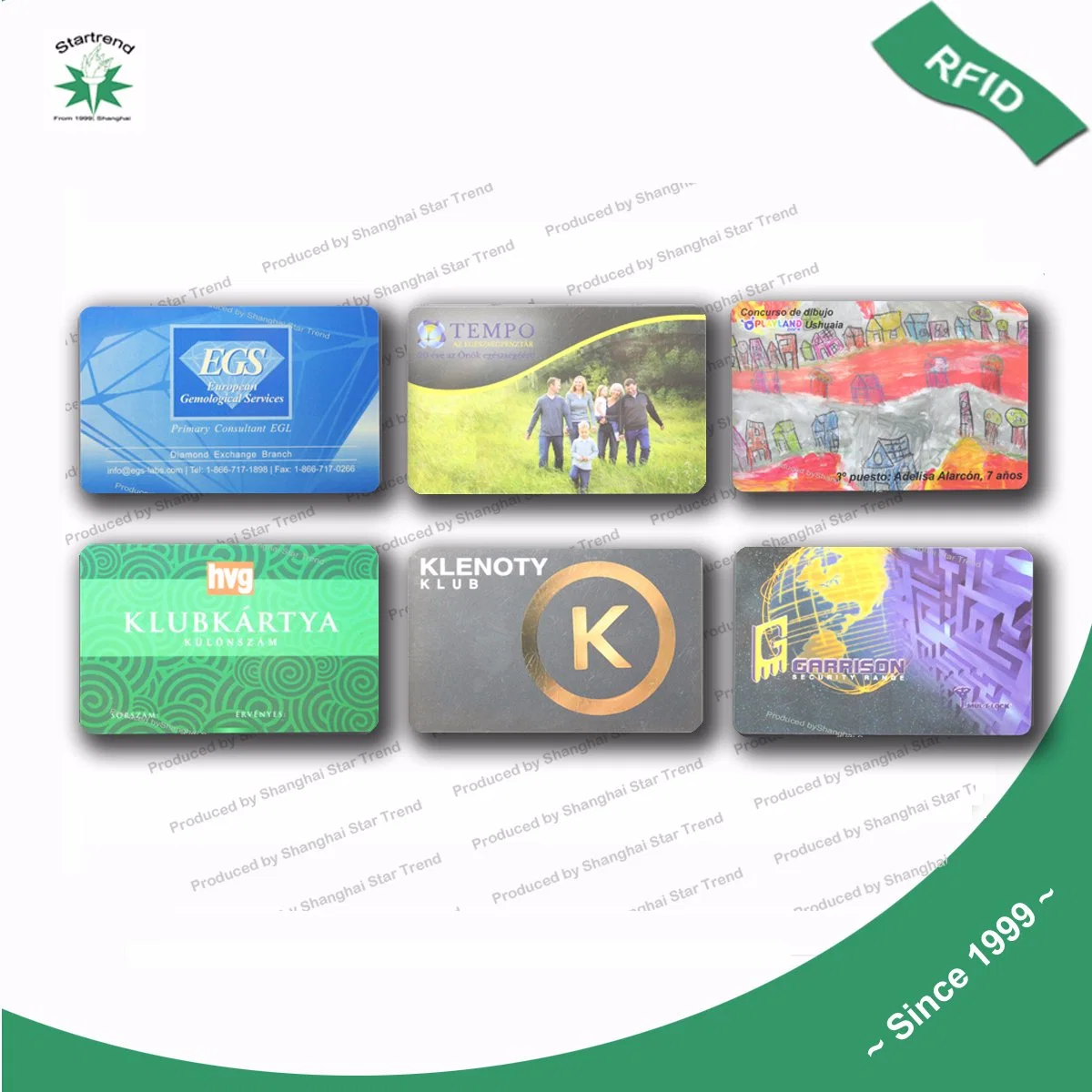 125kHz/13.56MHz/860-960MHz NFC RFID Card, RFID Adhesive Label, NFC RFID Sticker, RFID Tag for Inventory Asset and Access Control (A005)