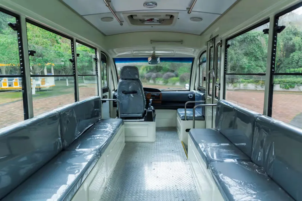 Electric Shuttle Mini Bus Front