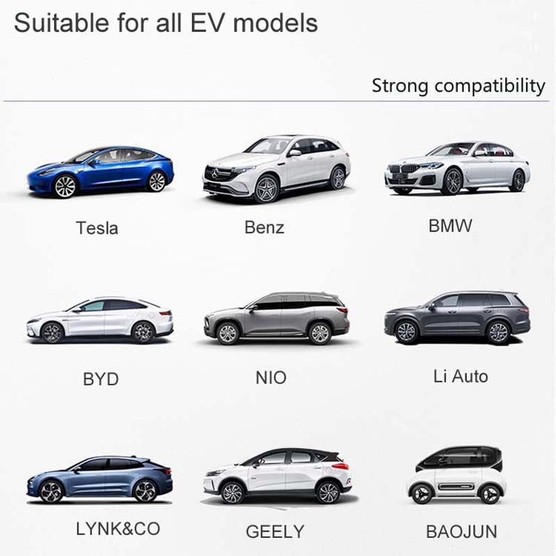 EV Charger CCS Movable DC Fast Charger EV 20kw Portable E-Car Charger