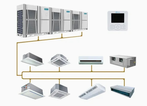 Midea DC Inverter Air-Conditioner Vrf System Cooling and Heating System Indoor Outdoor Unit Cost Effective High Quality