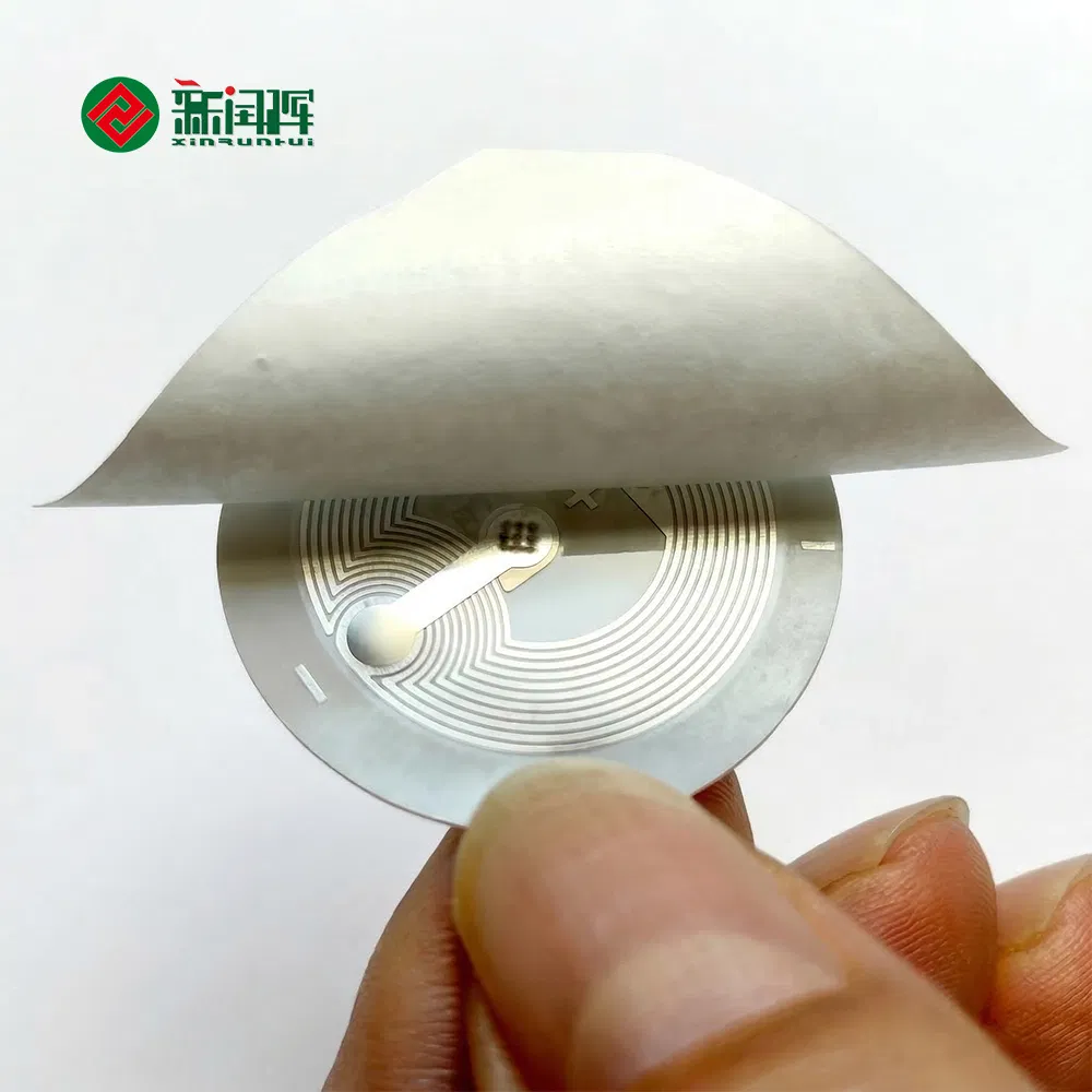 Custom RFID Label Adhesive Smart NFC Sticker Tag Free Sample Ntag213