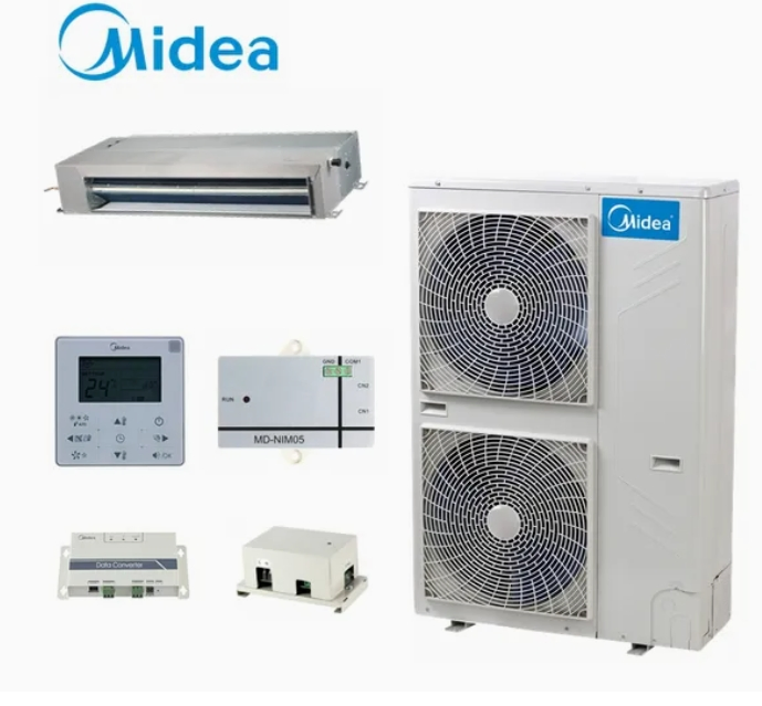 Midea Aircon V8 Zen Air 2.0 45kw Vrf Commercia DC Inverter Air Conditioner Indoor Outdoor Unit for Hospitals Industrial
