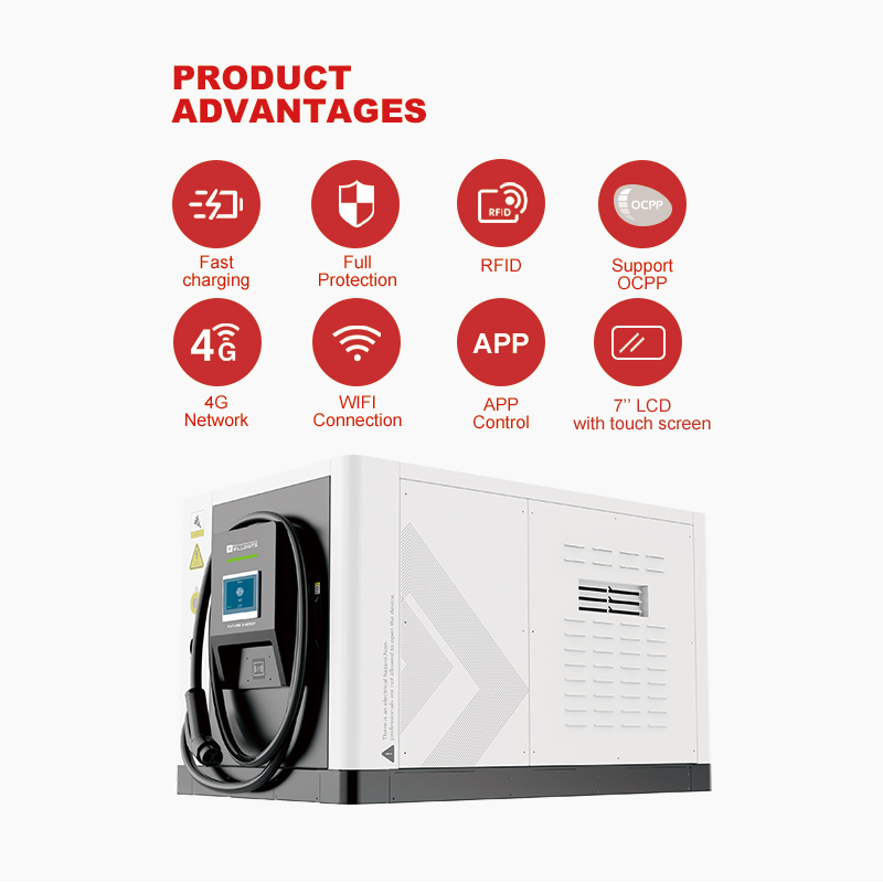 200 Kwh, 120 Kw, Sungrow PCS, Energy Storage Charging System, CCS2, Chademo