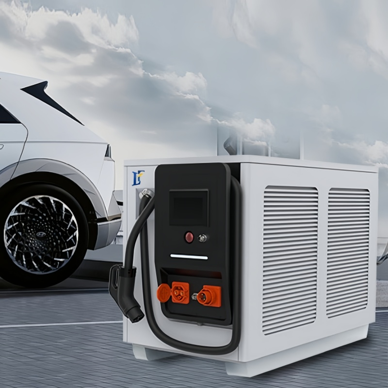 Mobile Portable Roadside Rescue Fast DC EV Charger 60kw 65kwh Electric Vehicle Charging Liquid Cooling LiFePO4 All in One Bess Model 3 Y S Byd CCS2 CCS1 Nacs
